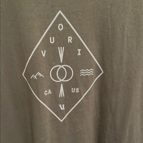 Olive Graphic Tee - Picture 2 of 2